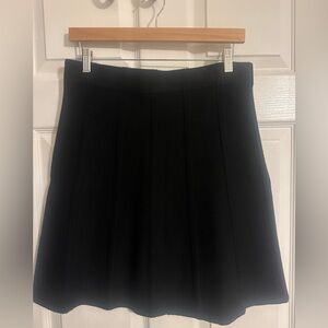 Saks Fifth Avenue Black A-Line Skirt